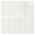 Thicker Stacked Wall Tiles Self-Adhesive Waterproof Anti-Mold Sticker Easy to Apply on Backsplash for Bathroom for Home Decor