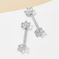 China Factory's 316L Stainless Steel Rhinestone Christina Piercing Jewelry Cheap Wholesale Body Piercing Jewelry