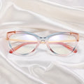 MS 95709 TR90 Eyewear Female Glasses Optical Blue Light Blocking Transparent Clear Cat Eye Glasses Eyeglasses Frame Women