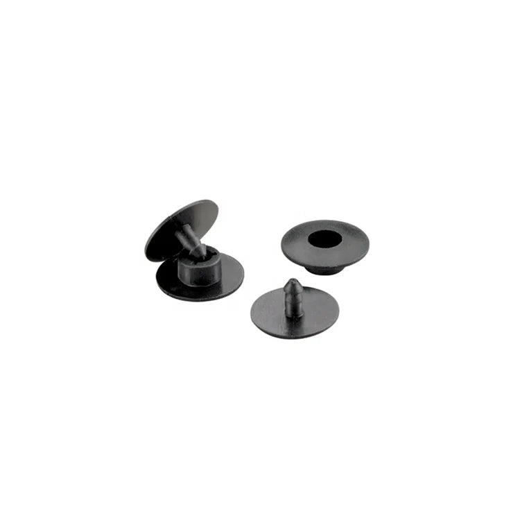 Factory Wholesale Natural Nylon Round Lock Snap Rivet Plastic Nylon Double Plastic Mini Snap Rivet