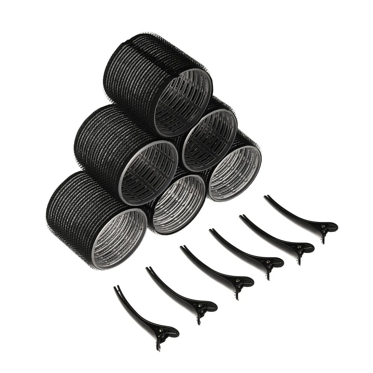 Gmagic Solid Color Plastic Self-adhesive Hot Wave Curly Hair Curl Set Fluffy Bangs Hair Tools for Women