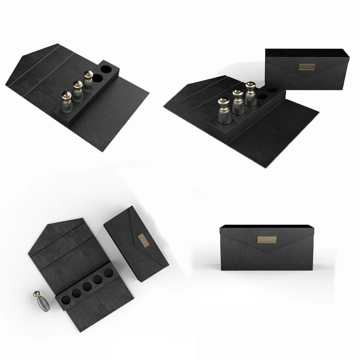Luxury Custom Fragrance Essential Oil Perfume Bottle Paper Cosmetic Gift Box Packaging Box With Drawer Perfume Box Packaging