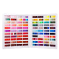 300/400/528 Acrylic Plastic False Nail Display Book 2D Gel Polish Color Chart Varnish Practice Board Manicure Tool Nail Supplies