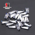 Baifu Jewelry Top Quality Loose White Tapered Baguette Moissanites