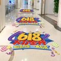 Indoor Waterproof Vinyl Self-Adhesive Floor Sticker Vinyl Shop Floor Stickers for Advertising