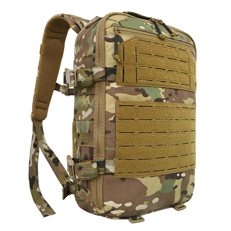Outdoor Tactical Camouflage Backpack 12L MOLLE Training Assault Backpack Waterproof Hiking Tactical Backpack
