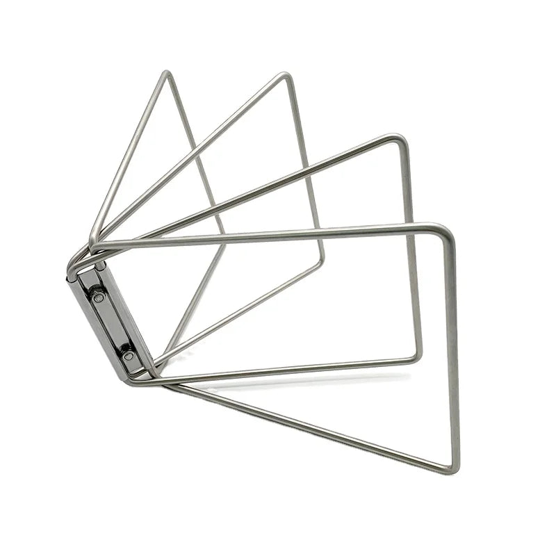 Heavy-Duty Metal Outdoor Bag Case Box Storage Bracket Non-Slip Foldable and Stable Stand Rack Heavt Duty