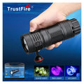 Super Bright Scuba Video Diving Flashlight TrustFre DF50S 6500LM UV Red Camera Photography Tri-Color Fill Flashlight for Summer