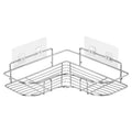 Wall Mounted Stainless Steel Adhesive Corner Shower Caddy for Bathroom Storage