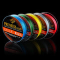 Multi Colour 100m Upgrade 8 Braided Pe Fishing Line Abrasion Resistant Braided Lines