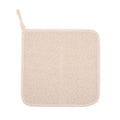 Dual-Sided Exfoliating Skin Scrub Towel Double Functions Natural Hemp Cotton Face Body Wash Cloth Scrubber