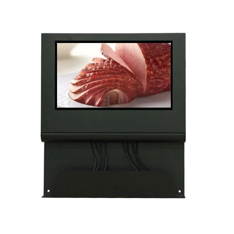 21.5 Inch Wall Mounted Advertising Phone Charging All in One Display With Android Cell Phone Charging Station