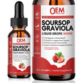 OEM Graviola Soursop Leaf Extract Supplement Immune Support Liquid Drop for Adults