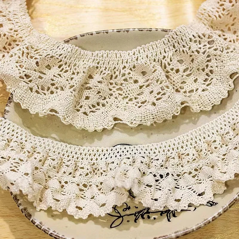 Stretchy Ruffle Elastic Lace Trim Elastic Stretch Trimming Lace