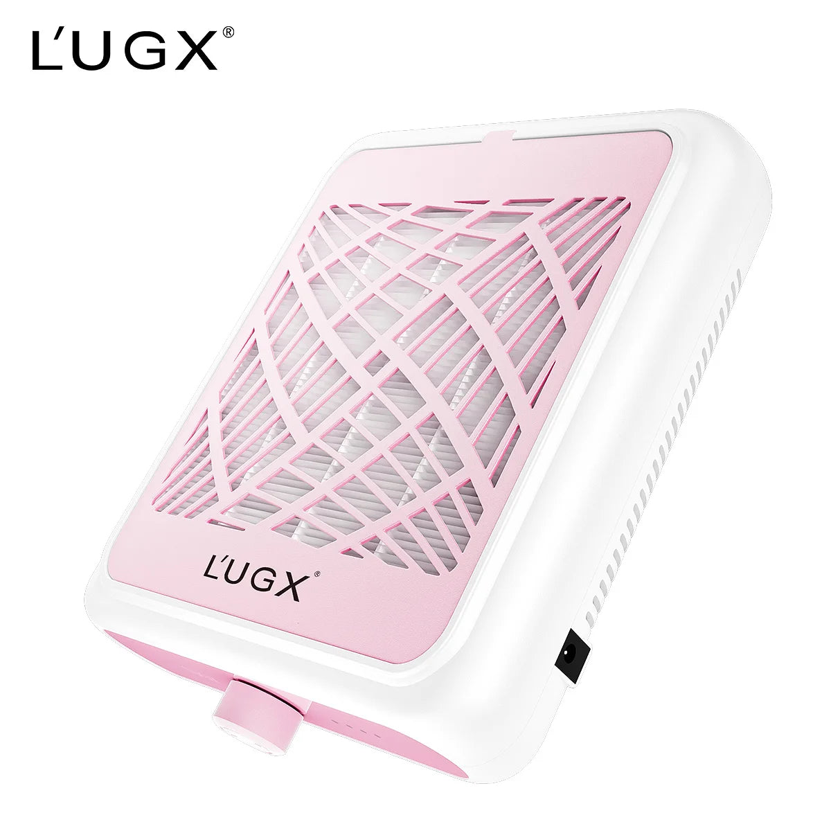 Oly Nail Factory Professional Vacuum Cleaner LUGX Nails Brushless Suction Fan Beautiful Pink Color Nail Dust Collector Wireless