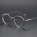 Titanium Eyeglass Nose Pad with Arm Solid Pattern Costume Eye Glasses Optical Frames Spectacle