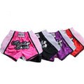 100% Polyester Heat-Transfer Printed Durable Custom Made Make Your Own Kick Boxing Shorts for Men Women Muay Thai MMA