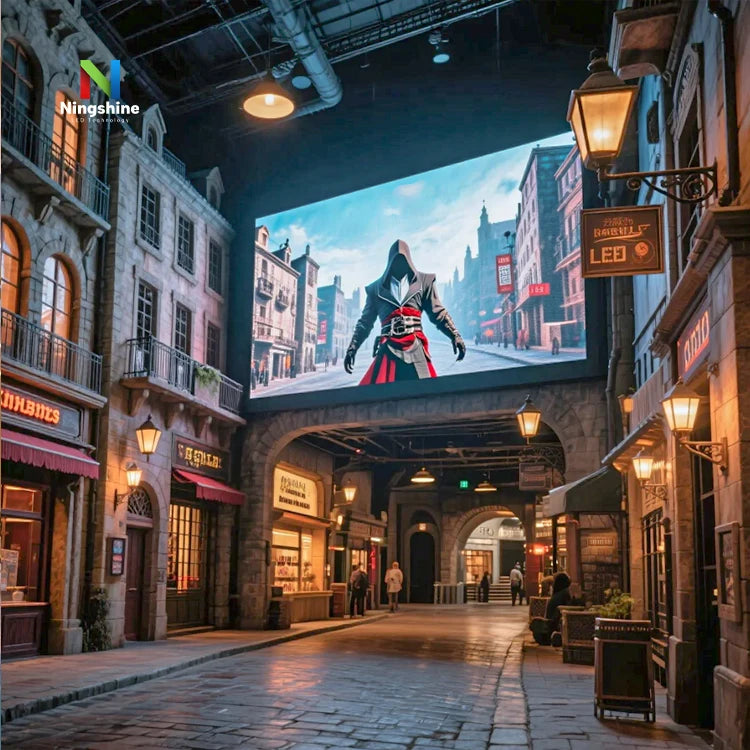 1.25mm Pixel Pitch LED Screen COB Micro LED Display 3840Hz 10000:1 Contrast for Broadcast Studio
