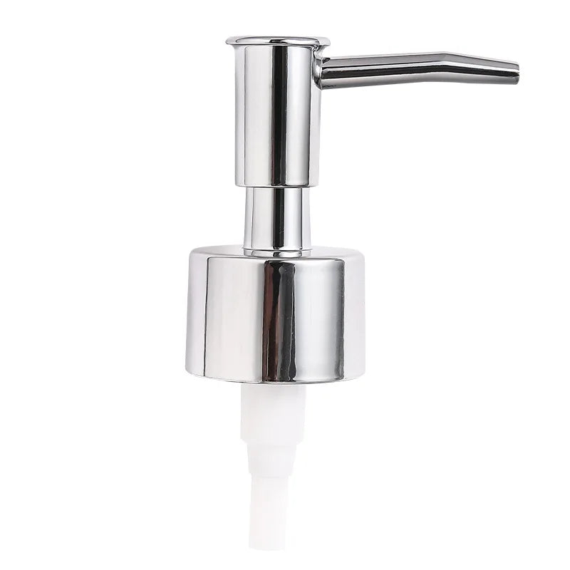 Electroplated ABS Plastic Type 28mm 28-400 Metal Effect Lotion Pump Head