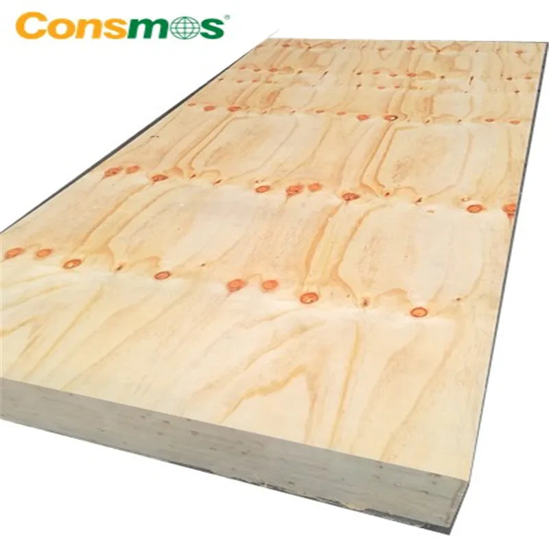 Consmos Group 9mm 12mm 15mm 18mm Phenolic Glue  CDX Pine Plywood for Construction