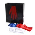 Stage Magic Trick Professional Gloves Change Bag Magic Prop Gimmick Glove Changing Color Magic Tricks Toy for Magician