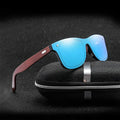 Frameless Your Logo Uv400 Wholesale Wood Ce Approved Designer Rimless Inspired Mirror Sun Glasses Polarized Wooden Sunglasses