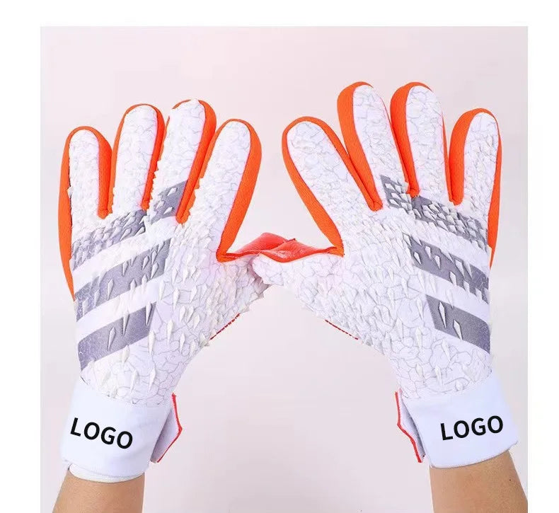 NQ SPORTS Goalkeeper Glue Spray Cheapest Sports Football Goalkeeper Glove Bristle Buckle Kids Custom Gloves