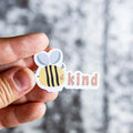 Custom Style Bee Kind Cute Sticker Strong Adhesive Stickers