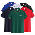 Custom Embroidery 240gsm Soft Golf Sport Luxury Polo Shirt Ice Fabric Cotton Polyester Uniform for Men Polo Shirts