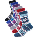Winter Towel Terry-loop Thick Thermal  Sock Heavy Cozy Hosiery Rabbit Wool Christmas Socks for Infants Boys Girls Kids