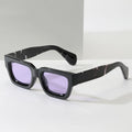 STORY UV400 Assorted Colors Custom LOGO Rectangle Sunglasses New Tortoiseshell Square Sun Glasses Marble Leg  Luxury Shades