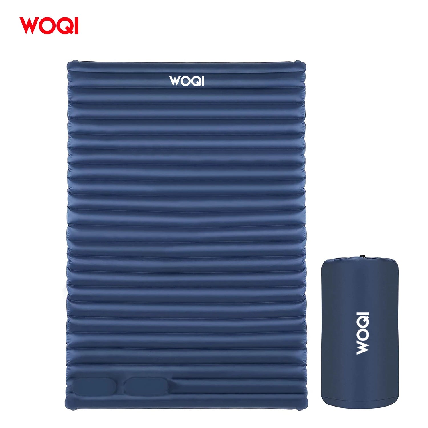 WOQI Ultralight  Camping Mat with 40D Nylon TPU Coating Portable Folding Design for Hiking