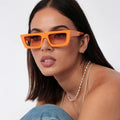 Fashion Newest Shade Designer Sunglasses Custom Logo Small Frame Rectangular Sunglasses Square Trendy Luxury Women Sunglasses