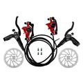 TANKE Two Way Aluminum Alloy Mountain Bike Hydraulic Disc Brake Set with 160mm Rotor for Calliper Oil Brake