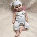 Heavy Silicone Reborn Dolls Artist Diy Hand-Made Unpainted Soft Spain Baby Girl Prototype 20 Inch Like Real Newborn Baby Size