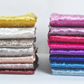 Xinlan China Fabric Supplier Wholesale Home Furnishing Soft Ice Crushed Silk Velvet Fabric