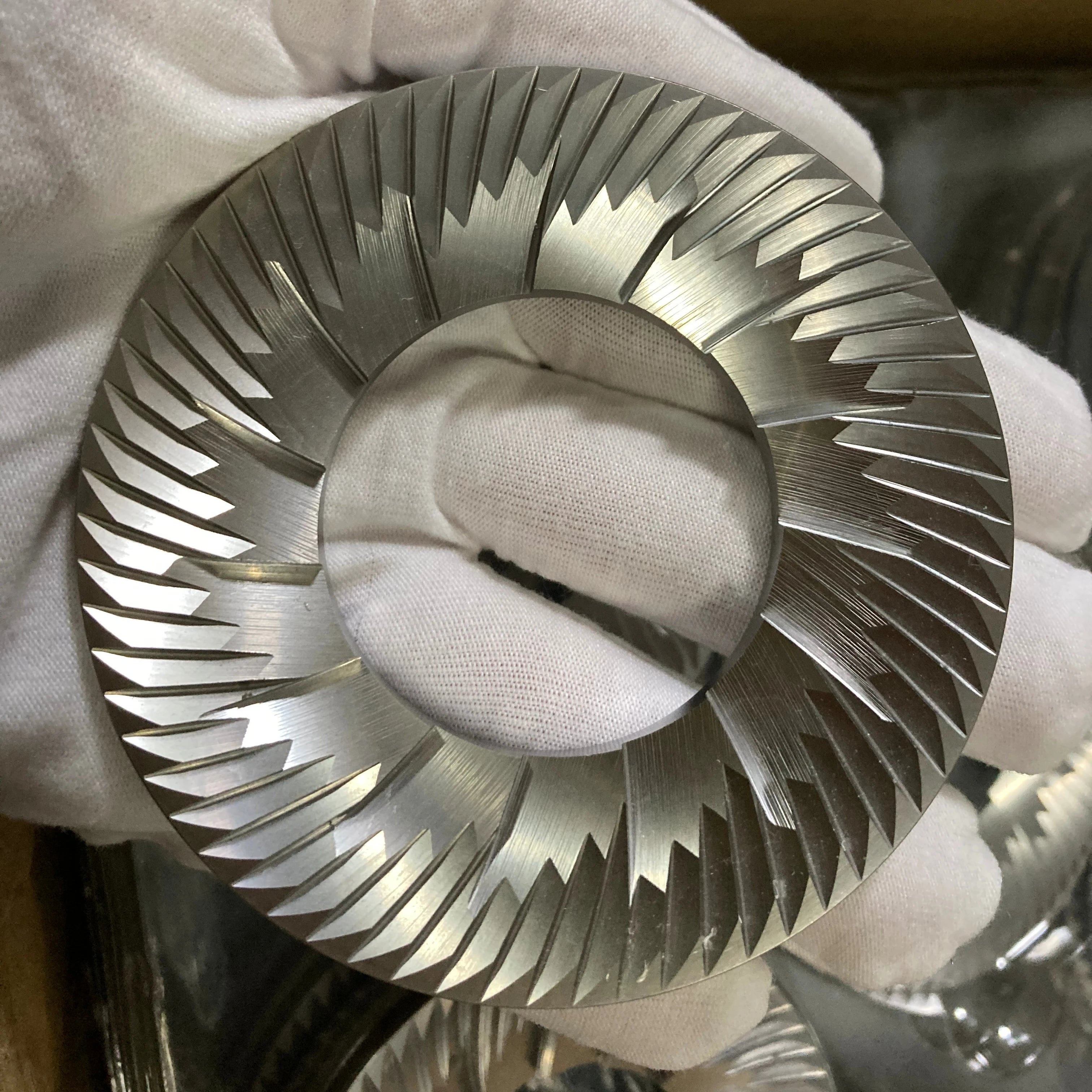 80mm Coffee Flat Wheel Burr for Commercial Household Electric Coffee Machine Coffee Bean Grinder's Grinding Blades Grinding Burr