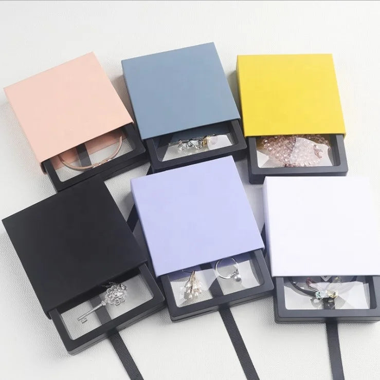 CSMD Chinese Manufacturers Personal Transparent case Store Pull Out Membrane Floating Frame 3d Suspension Jewelry Display Box
