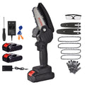 6 Inch Cordless Telescopic 2 Top Handle New Lithium Battery Electric Chainsaw for Pruning