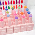 2025 New Uv Gel Polish Create Your Own Brand Custom Logo Nail Varnish Polish Hema Free Nails Gel Uv Gel Polish