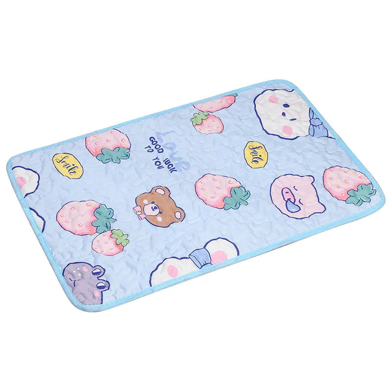 RM Pet Floor Mat Pure Cotton Anti-skid Pad for Dogs to Sleep All-season Universal Cat Pad Multi-color