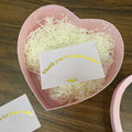 Custom Emballage Empty Big Packaging Carton Pink Heart Shape Gift Paper Boxes with Pvc clear Window on Lid for Flowers Gift