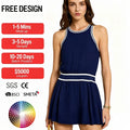 Custom Design logo Vintage Plus Size Breathable Summer Sport Bodycon Cotton Women Knitted Sweater  Tennis Casual Dress