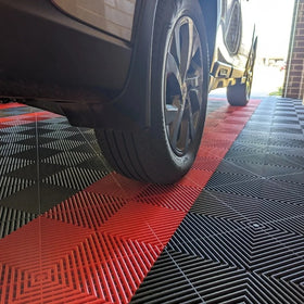 New Arrival Free Design Garage Plastic Flooring Various Sizes Drainage Interlocking Floor Tiles Garage for Car Wash