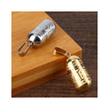 Wholesale Buddhist Titanium Steel Six-character Mantra Pendant Custom Can Open Gawu Box Shurangama Mantra Storage Pendant