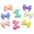 Pastel Mixed Color Bowknot Beads Acrylic Bowtie Spacer Beads for Jewelry Making Necklace DIY Bracelet