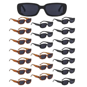 Rectangle Sunglasses 2024 Custom Fashion Designer Vintage Square Lentes De Sol Para Mujer Narrow Square Frame
