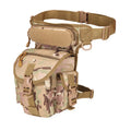 GAF Wholesale Tactical Molle Drop Leg Bag 800D Polyester Fanny Pack Outdoor Hiking Waist Bag for Hunting