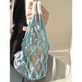 Foldable Cotton Fabric Handmade Woven Portable Cup Cover for Water Milk Tea & Coffee Cups with Cotton Rope Strap