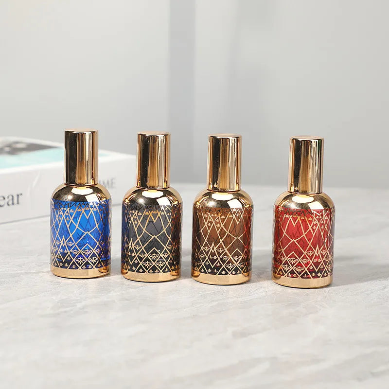 5ml 10ml 30ml 50ml 100ml Customized Refillable Spray Luxury Mini Perfume Oil Hanging Wood Car Bottle with Box Glass Hanging